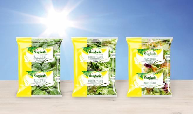 Design d'emballage gamme de salades  I ASK Marketing